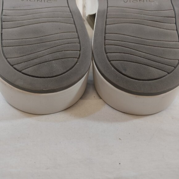 Vionic Mayla Slide Sandals (Ivory) - Picture 9 of 10